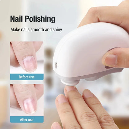 Elektrisk nageltrimmare detalj